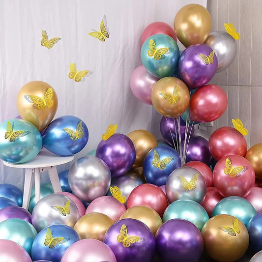 3D Butterflies Fridge Kids Bedroom Nursery Sticker