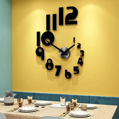 Creative DIY Wooden Wall Clock