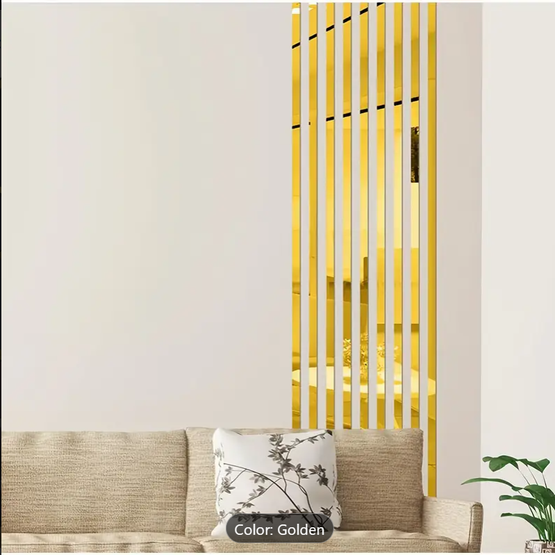 Acrylic Strips 8 feet long bundle for wall decor