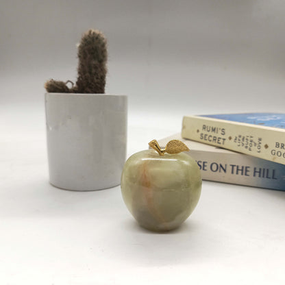 Marble Onyx Desktop Apple shape papper weight Pakistani souvenirs handcrafted gift item (Copy)