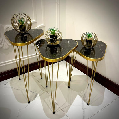 Modern Coffee Table – Nesting End Table & Side Table Set for Stylish Living