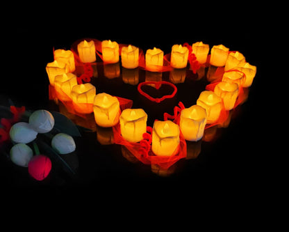 Melted Shape Flameless LED Candles