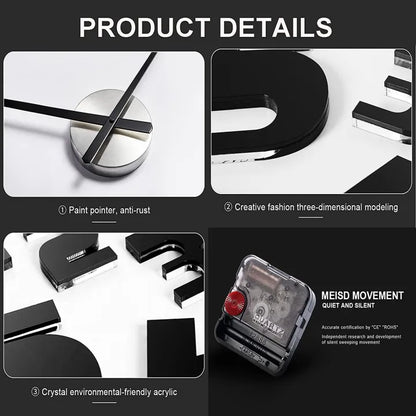 Creative DIY Wooden Wall Clock