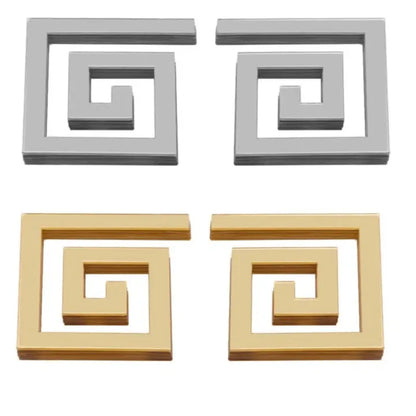 Acrylic Greek Mirror Wall Stickers