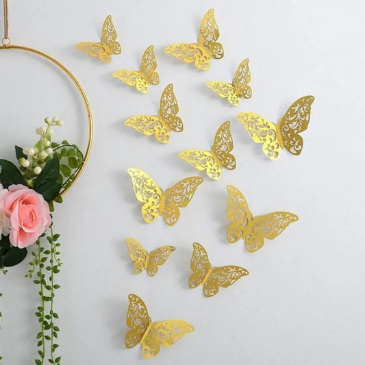 3D Butterflies Fridge Kids Bedroom Nursery Sticker